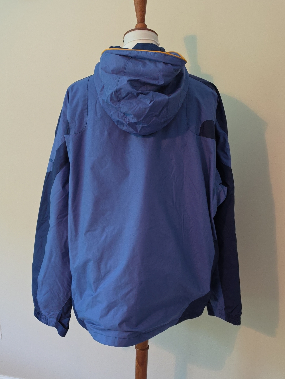 Columbia Vertex Blue Full Zip Breathable Waterproof Jacket View 2